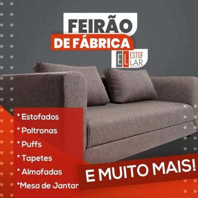 Neste sábado e domingo tem o Feirão de Fábrica EstofLar Estofados